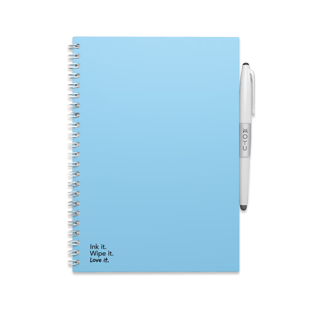 Erasable Notebook A5 - Sky Blue - Premium / A5