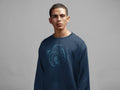 Sleeping Bear Fleece Sweatshirt - Navy / X-Small