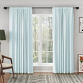 Breeza Cotton Drapes Soft Top - 899-16-Dusty Blue