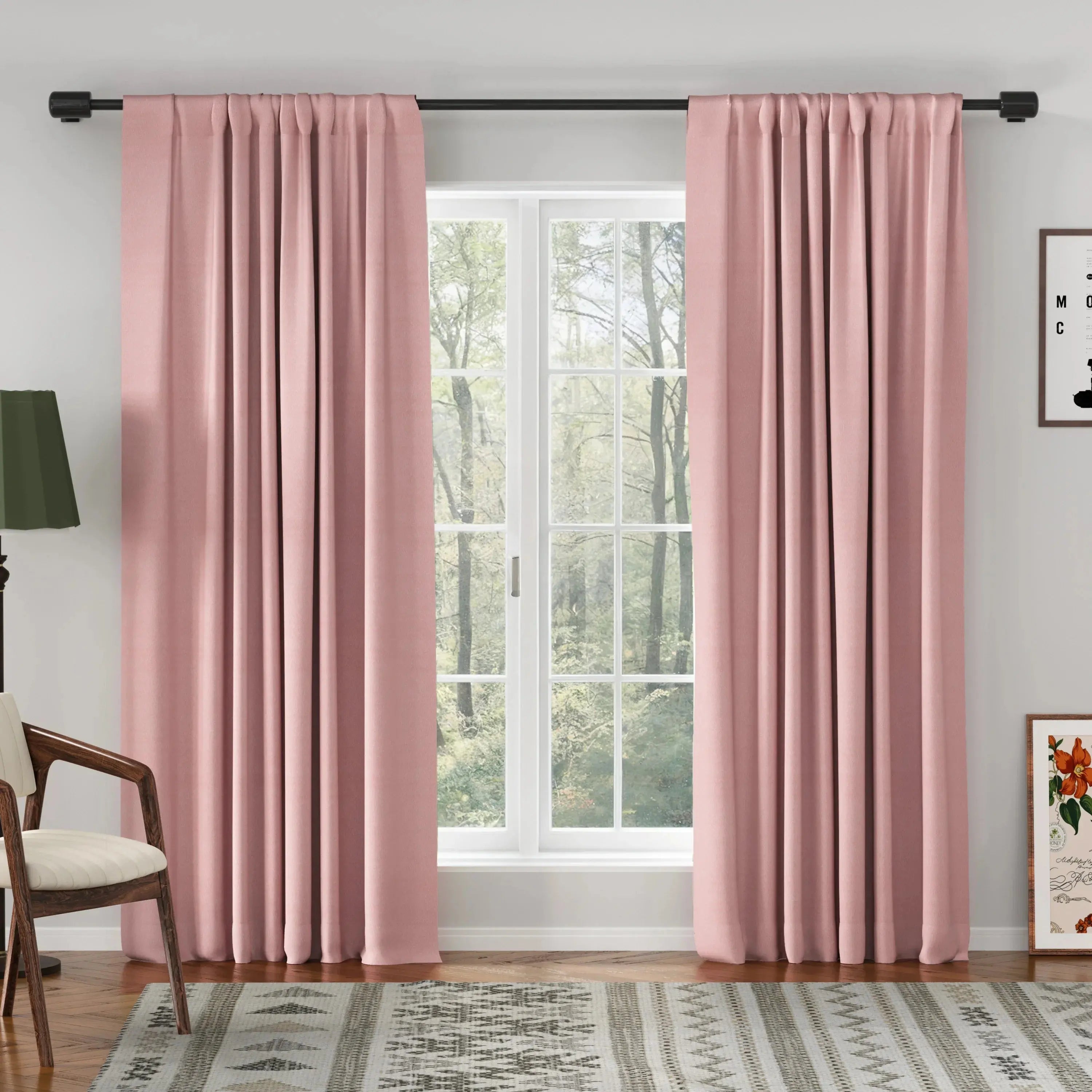 Breeza Cotton Drapes Soft Top - 899-47-Salmon Pink