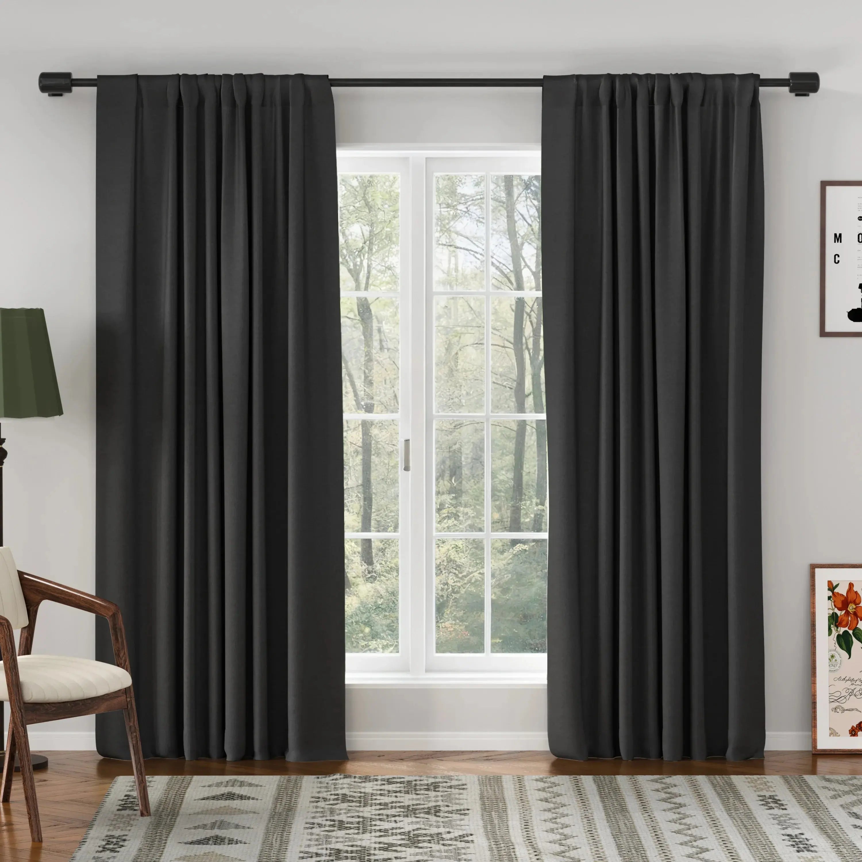 Breeza Cotton Drapes Soft Top - 899-60-Jet Black