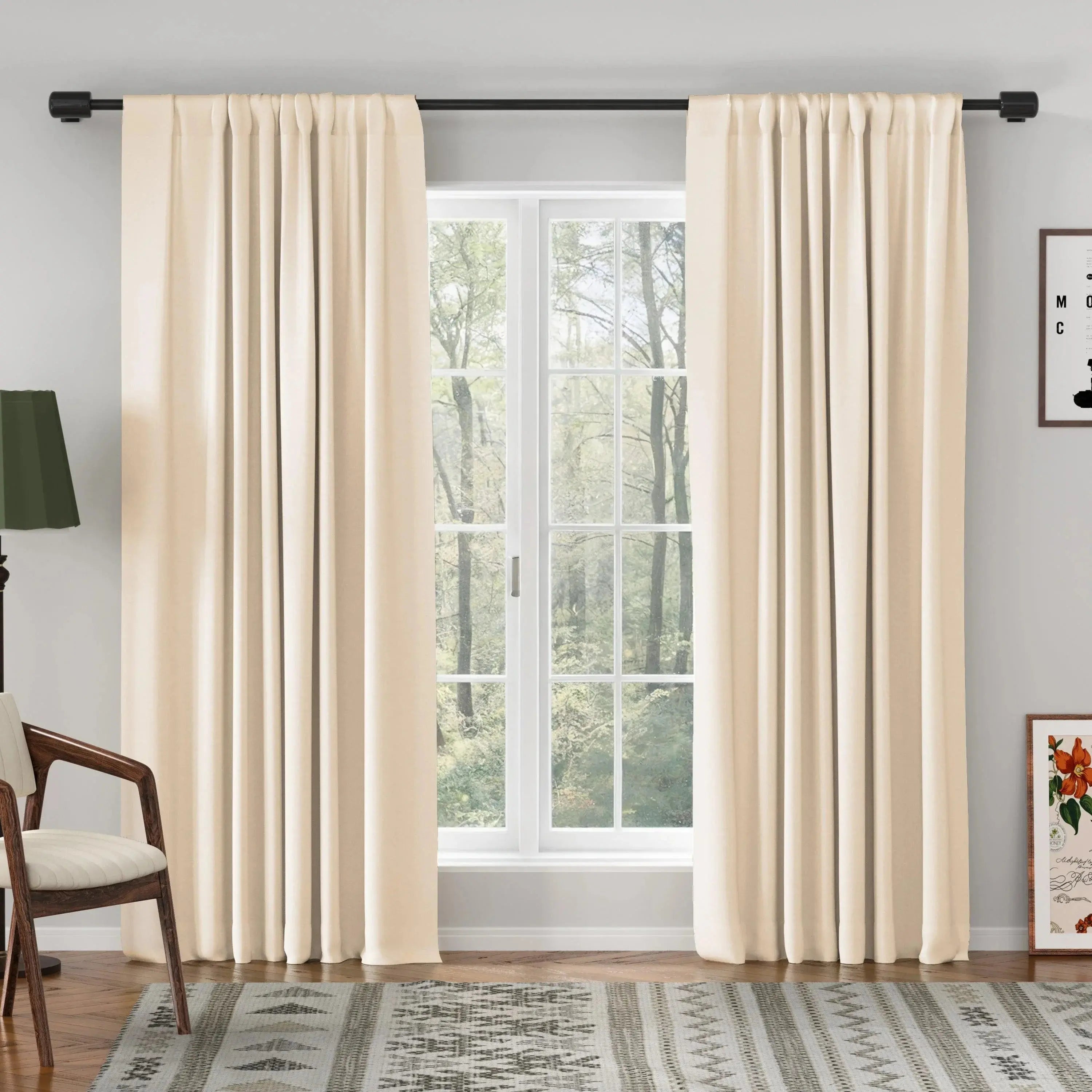 Breeza Cotton Drapes Soft Top - 899-7-Pearl White