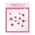 Splatters Stencil