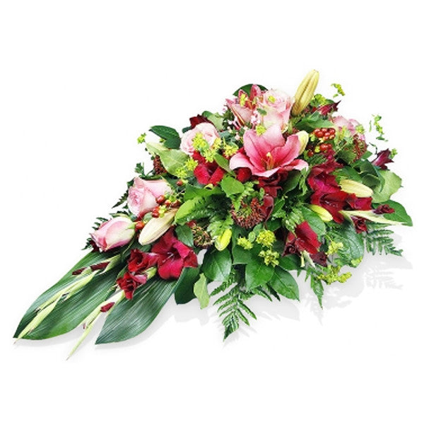 Sheaf with Burgundy Flowers - Standard