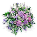 Antique Flower Basket with Candles - Standard