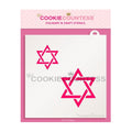 Star of David 2 sizes Stencil