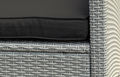 Stockholm Chaise Replacement Cushions/Covers - Black / Covers Only