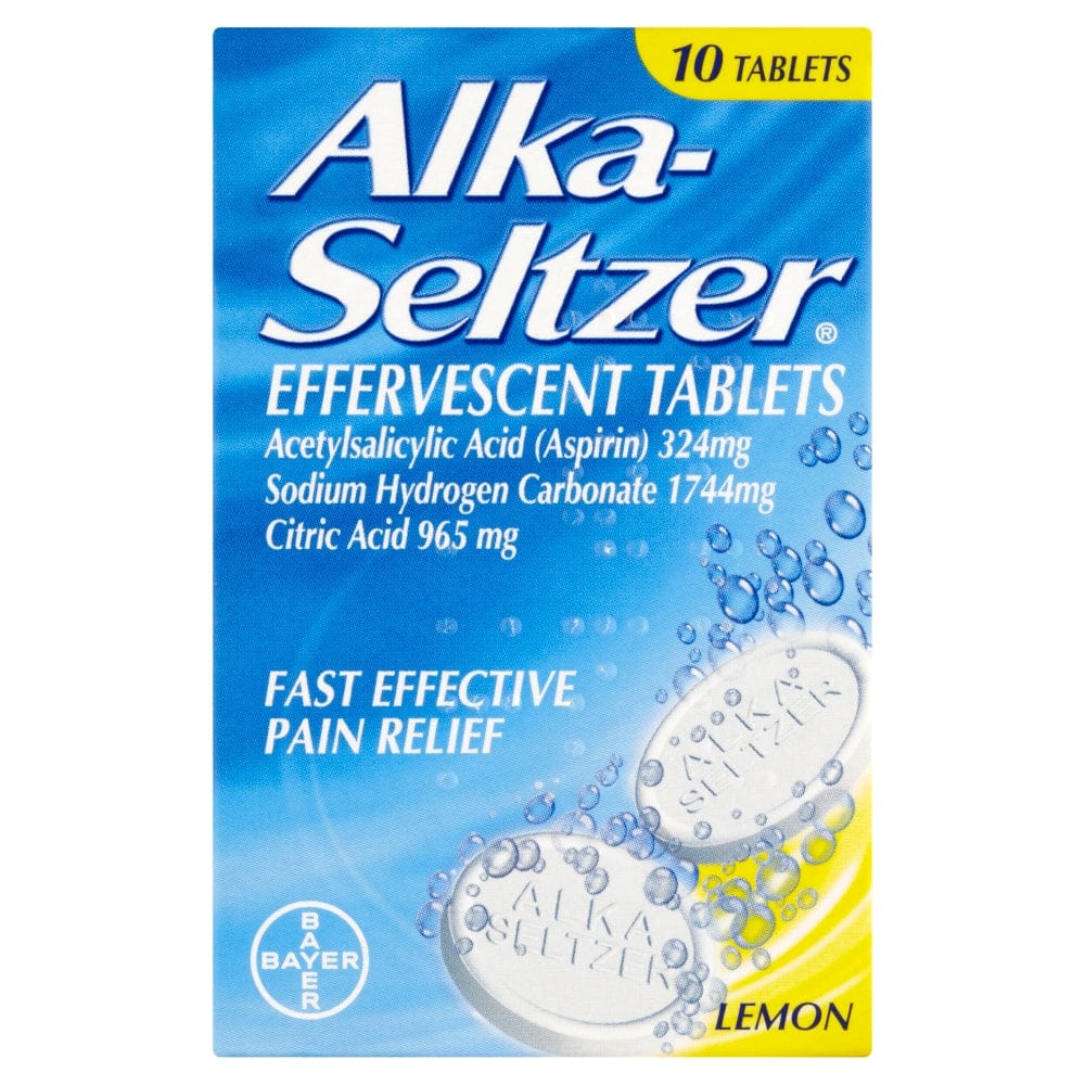 Alka Seltzer Effervescent Tablets (10)