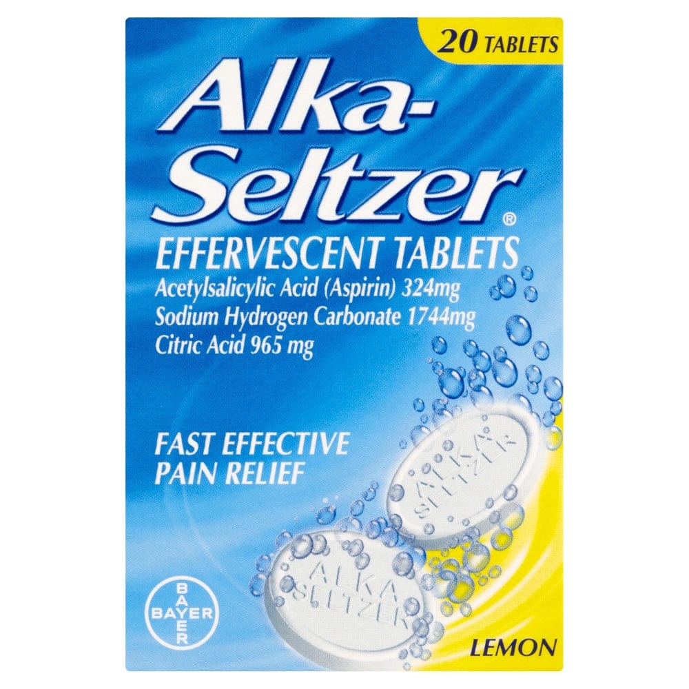 Alka Seltzer Effervescent Tablets (20)