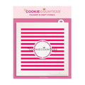 Stripes Monogram Stencil