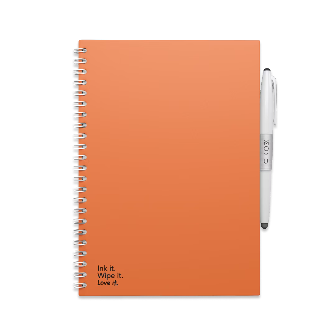 Erasable Notebook A5 - Sunset Orange - Hardcover / A5