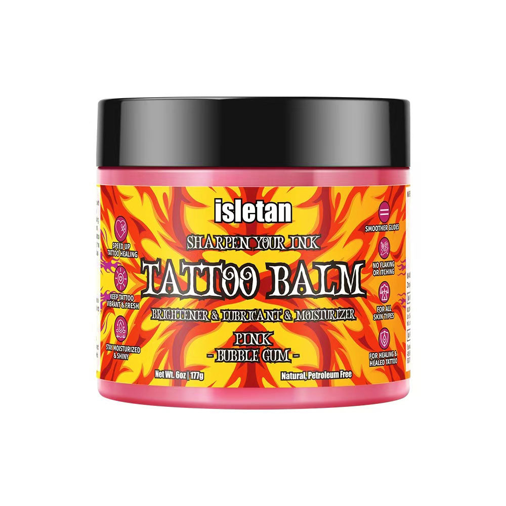 isletan tanning balm for new and older tattoo bubble gum 177g