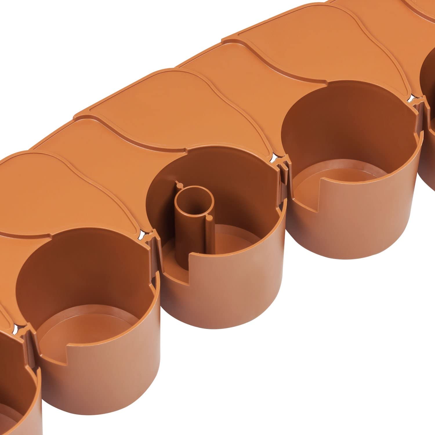 Prosper Plast Ipal7-s443 405 x 6 cm Palisadengarten - terrakotta (8 Stück)