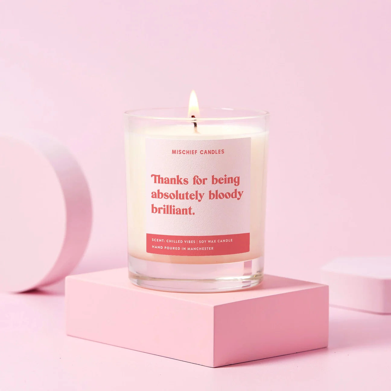 Thank You Candle