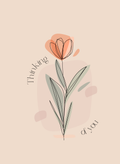 Customize gift card - Thinking of You