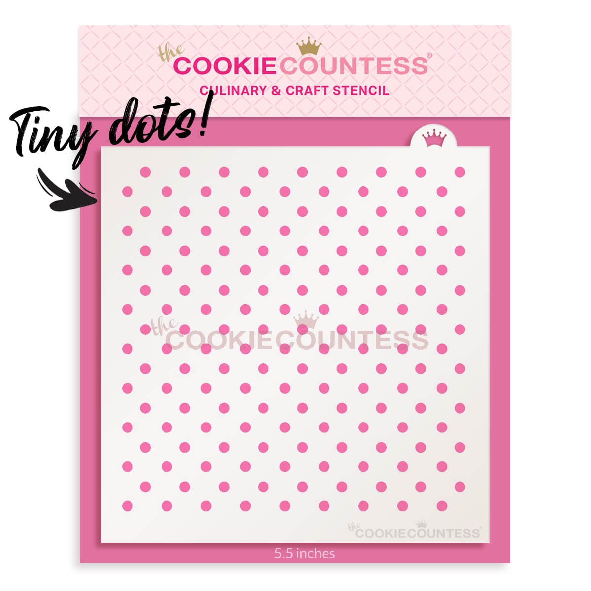 Tiny Dots Stencil