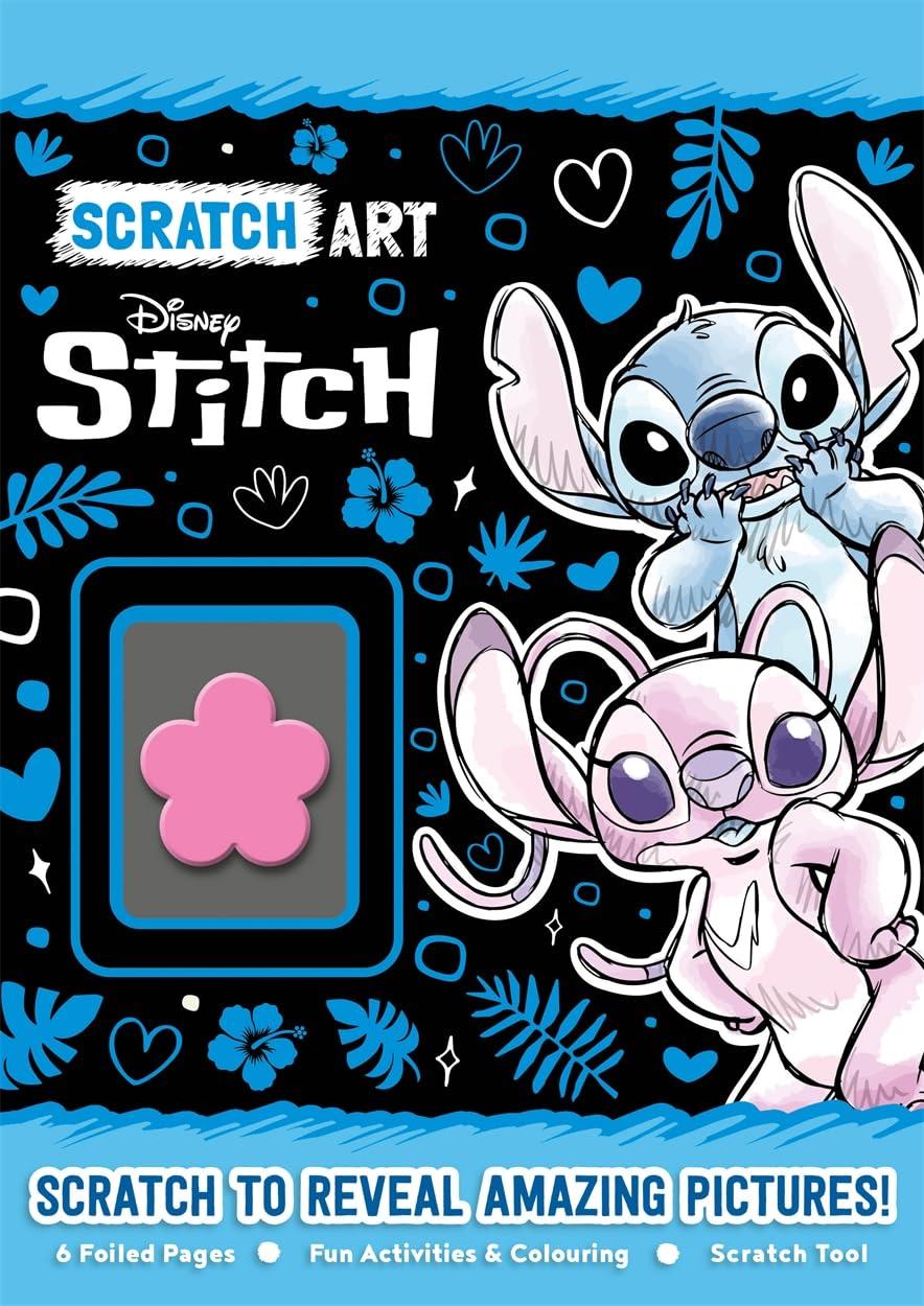 Disney Stitch Scratch Art