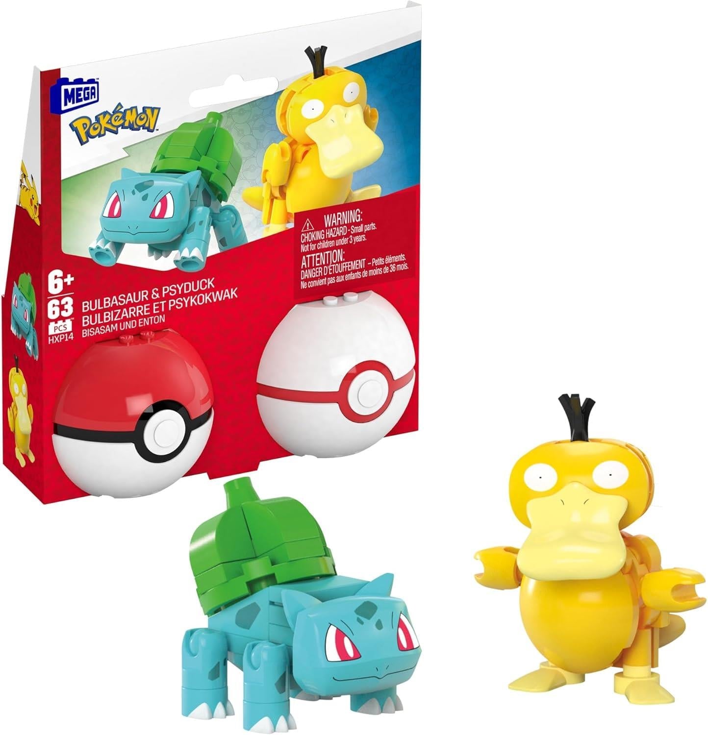 Mega Bloks Pokemon Poke Ball 2 Pack Assortment