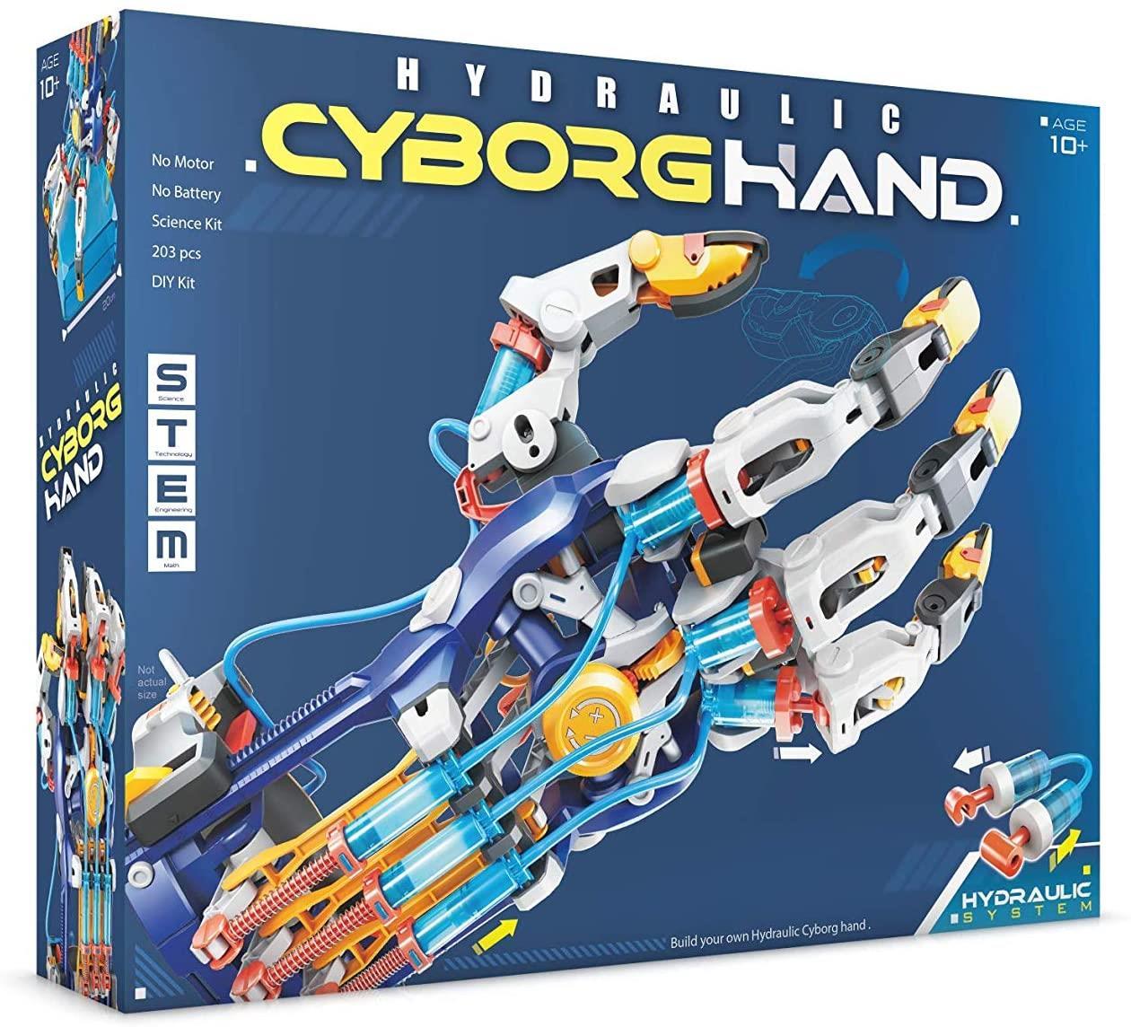Construct and Create Hydraulic Cyborg Hand Kit
