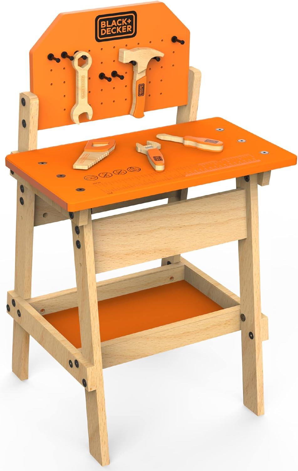 Black and Decker Kids Workbench and Wooden Tool Set