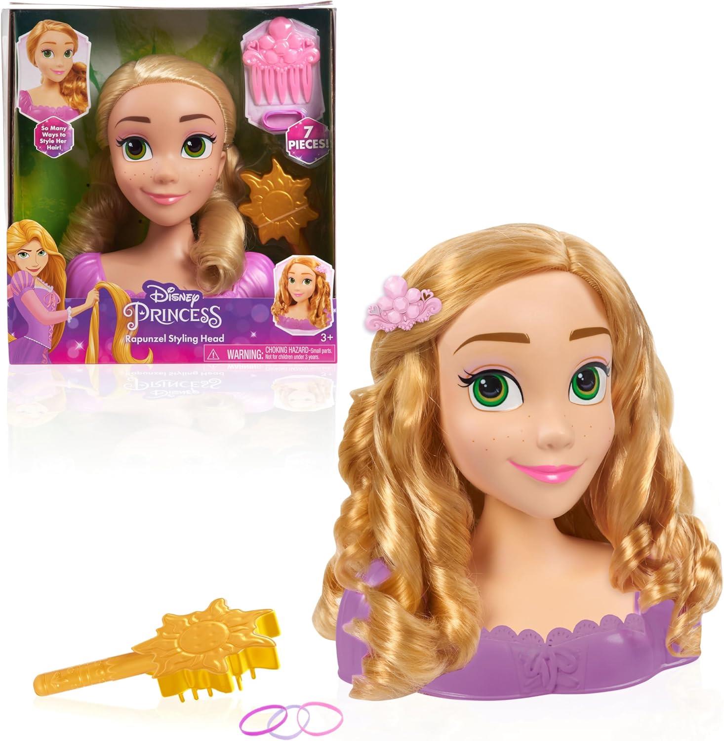 Disney Princess Small Styling Head -Rapunzel
