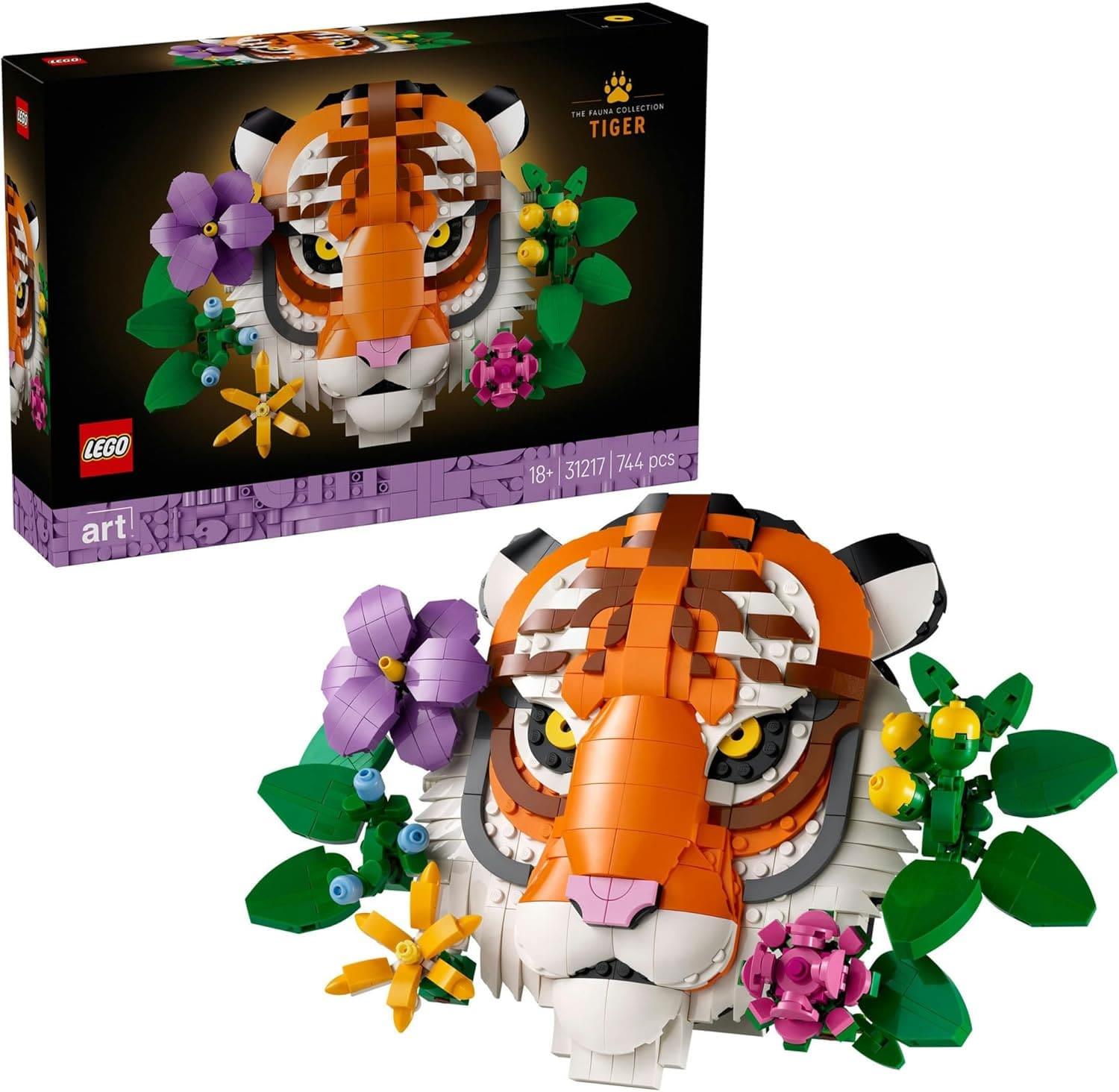 LEGO Art The Fauna Collection - Tiger 31217