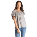 U-Back Top - Organic Cotton - Grey - medium