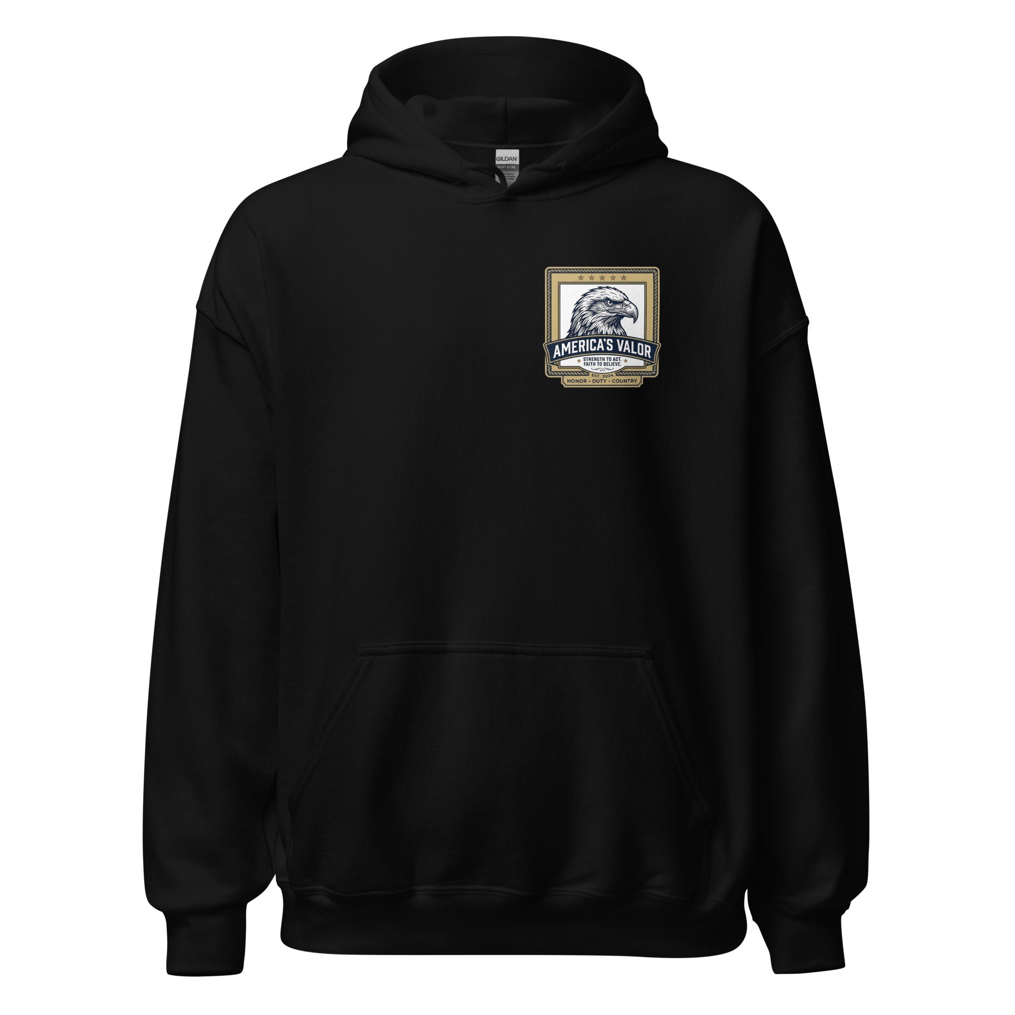 Unisex Hoodie - Black / 2XL