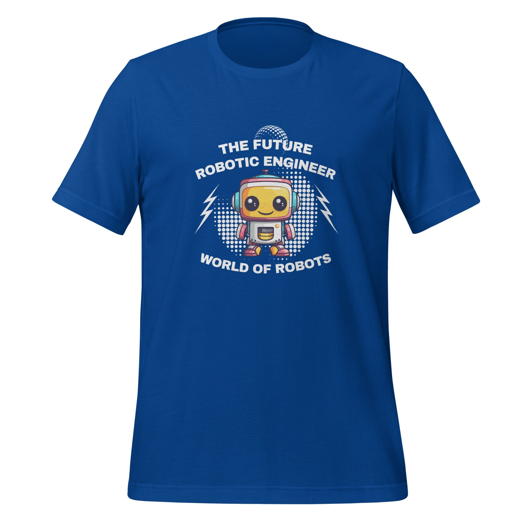 Mechanical Dreams - World of Robots T-Shirt - True Royal / M
