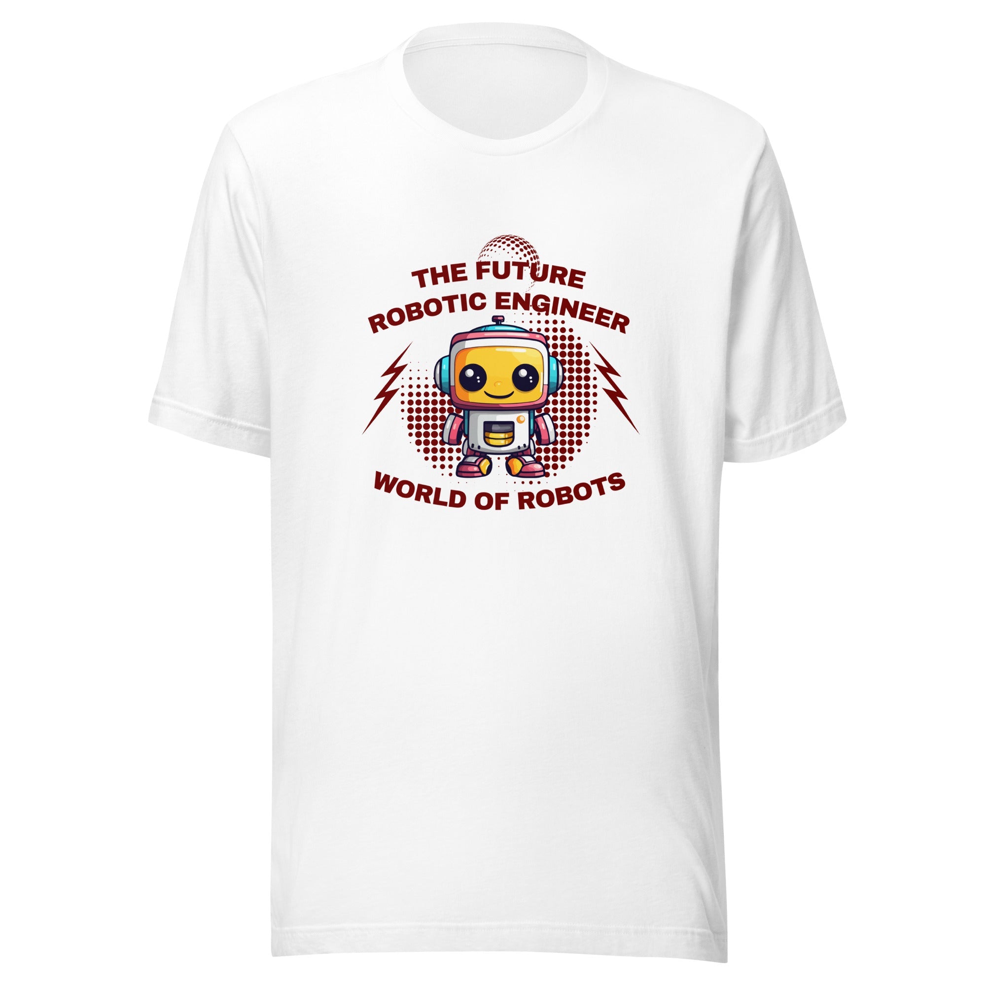 Mechanical Dreams - World of Robots T-Shirt - White / M