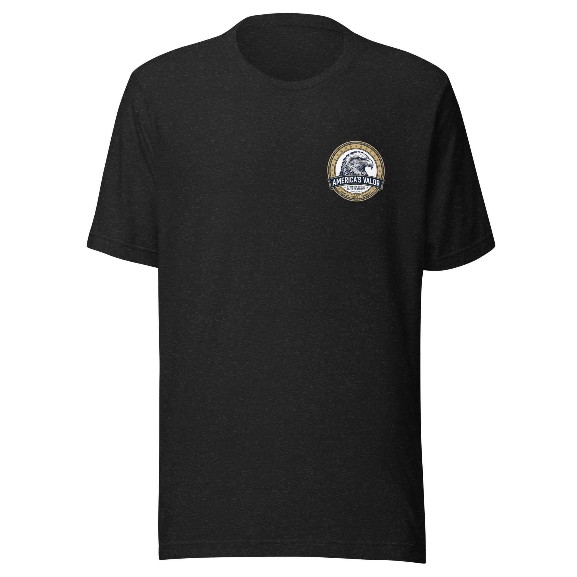 Unisex t-shirt - Black Heather / XL