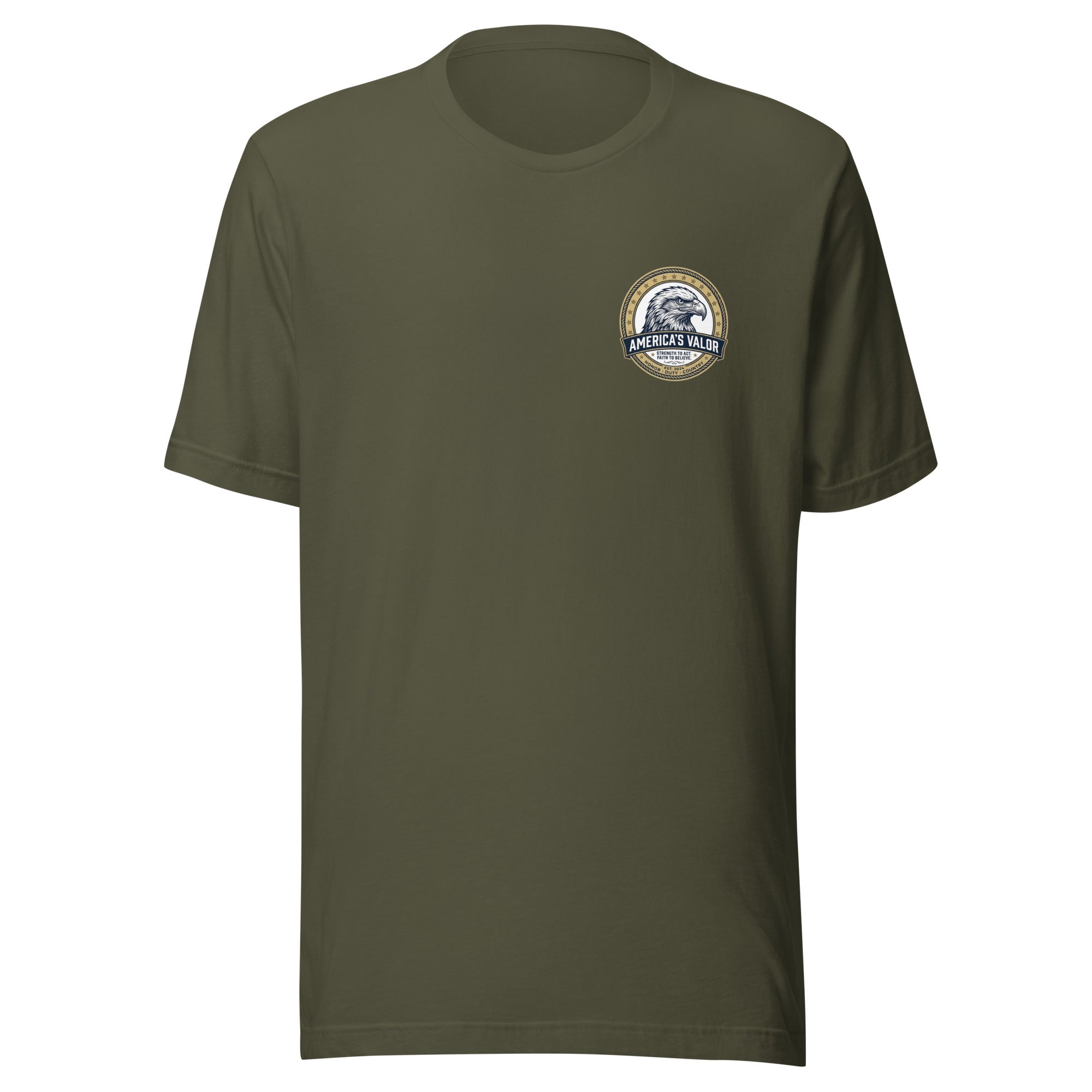 Unisex t-shirt - Military Green / L