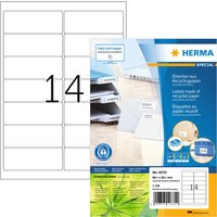 Etiket HERMA recycling 10731 99.1x38.1mm 1120stuks wit