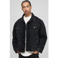 Chaqueta Vaquera Regular, Negro