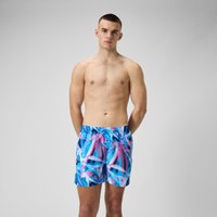 Short de bain Hommes Digital Printed Leisure 40 cm pour Hommes Rose kiki