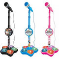 Children's Karaoke Microphone Toy with Adjustable Stand - Ages 3+, Interactive Music Play, 3 Colours | Wowcher