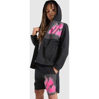 MONTIREX Aero Large Logo Windbreaker Junior - Zwart - Kind, Zwart