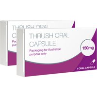 Thrush Oral Capsule Containing Fluconazole 1 Capsule