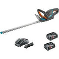 Gardena COMFORTCUT 60 P4A 18v Cordless Hedge Trimmer 600mm 2 x 2.5ah Li-ion Battery Charger