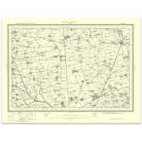 Ordnance Survey Market Rasen 1896-1904 - Historical Reproduction Map