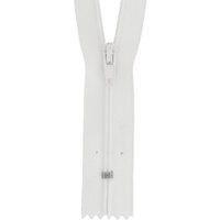Milward Nylon Dress & Skirt Closed End Zips White