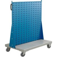 Spacemaster Single Sided Bin Trolley - 1660h x 1000w x 530d