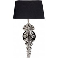 Casa Padrino Luxus Wandleuchte Nickel - Luxus QualitÃ¤t