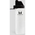 Botella de agua híbrida de Myprotein - Transparente/negro