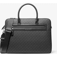 MK Porte-documents Jet Set à logo Signature - Noir - Michael Kors