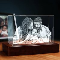 3D Memory Crystal™ - Tabletop - Rectangle-Standard / Mini