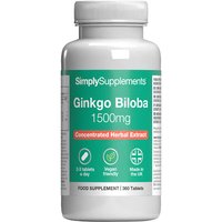 Ginkgo Biloba Tablets 1,500mg