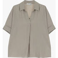 Camicia a maniche corte con colletto