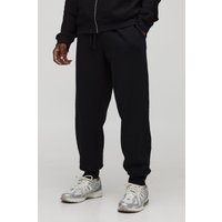Tall Basic Regular Fit Joggers, Negro