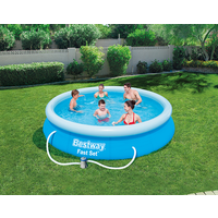 BestWay 12ft x 30inch Fast Set™ Above Ground Swimming Pool With Filter